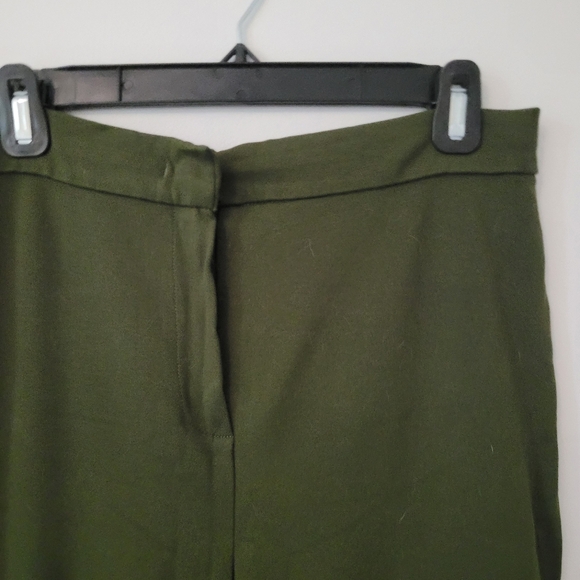 Max Mara Olive Green Pants - Picture 4 of 5